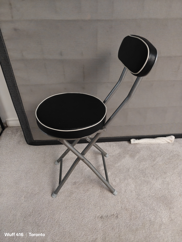 Folding chair with back support - photo 4