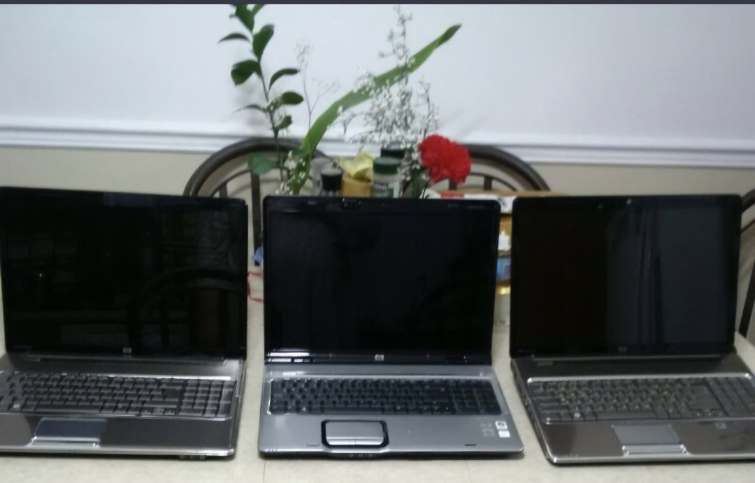 Three HP Laptops - For Parts or Repair 🏆