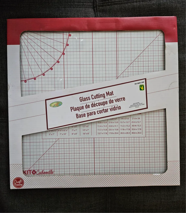 🇨🇦 KIT'N'Caboodle 13" Glass Cutting Mat - New thumbnail