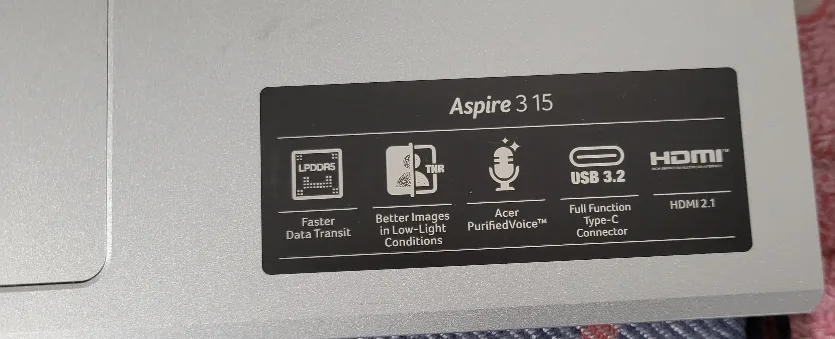 Acer Aspire 3 15 Laptop image indicator(5)