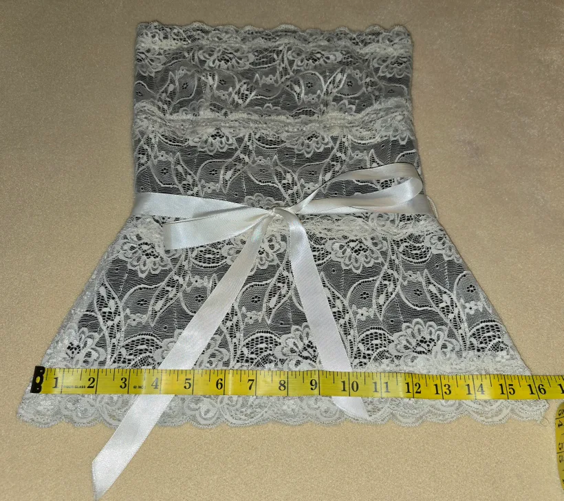 Lace Top - White, Size Small thumbnail
