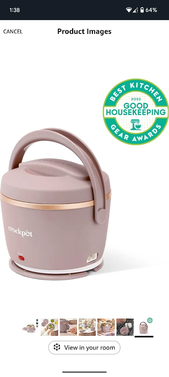 Crockpot 20-oz. Lunch Warmer thumbnail