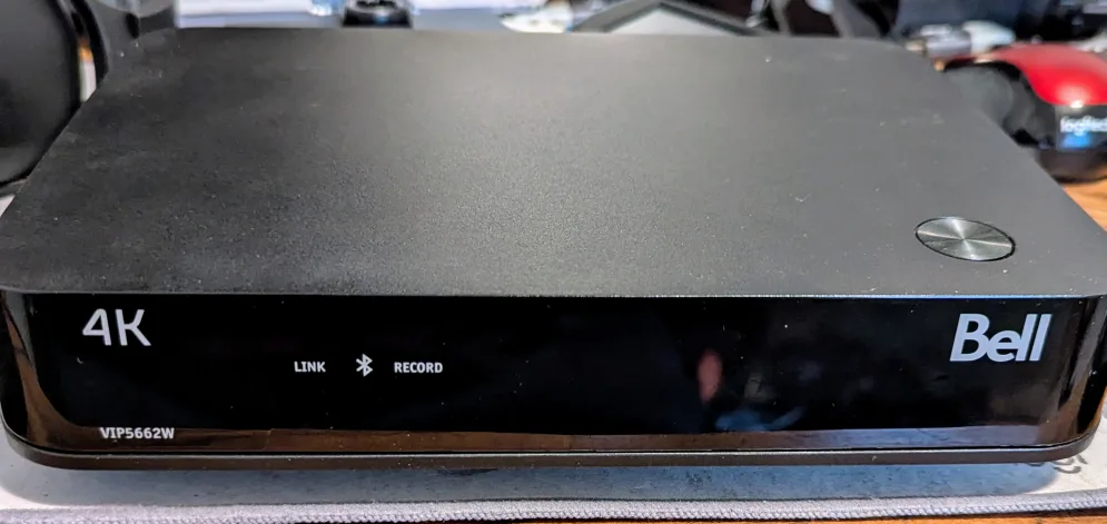 Bell Arris VIP5662W Fibe Tv 4 K PVR with 1tb DVR module thumbnail