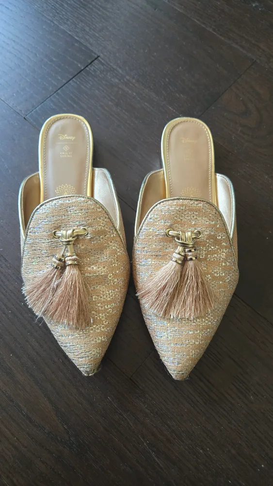 Disney Aladdin Collection Mules - Size 8 thumbnail