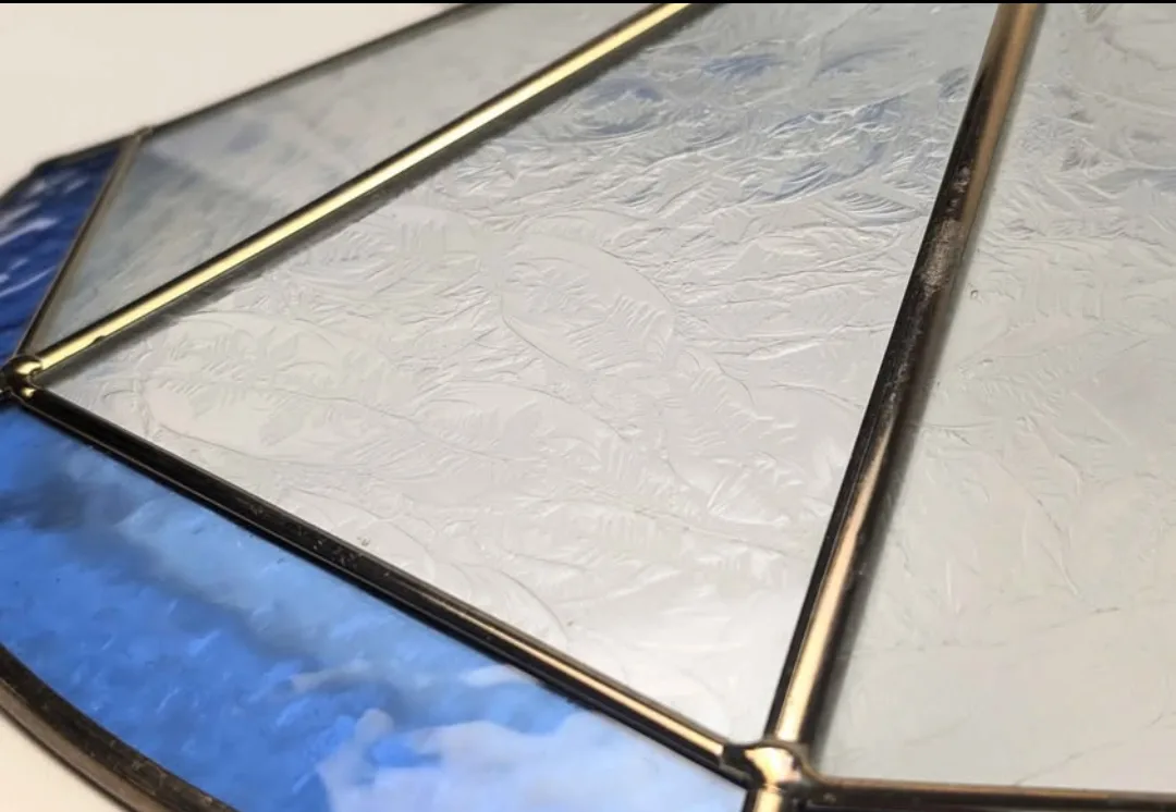 Stained Glass Octagon Ceiling Light image indicator(2)