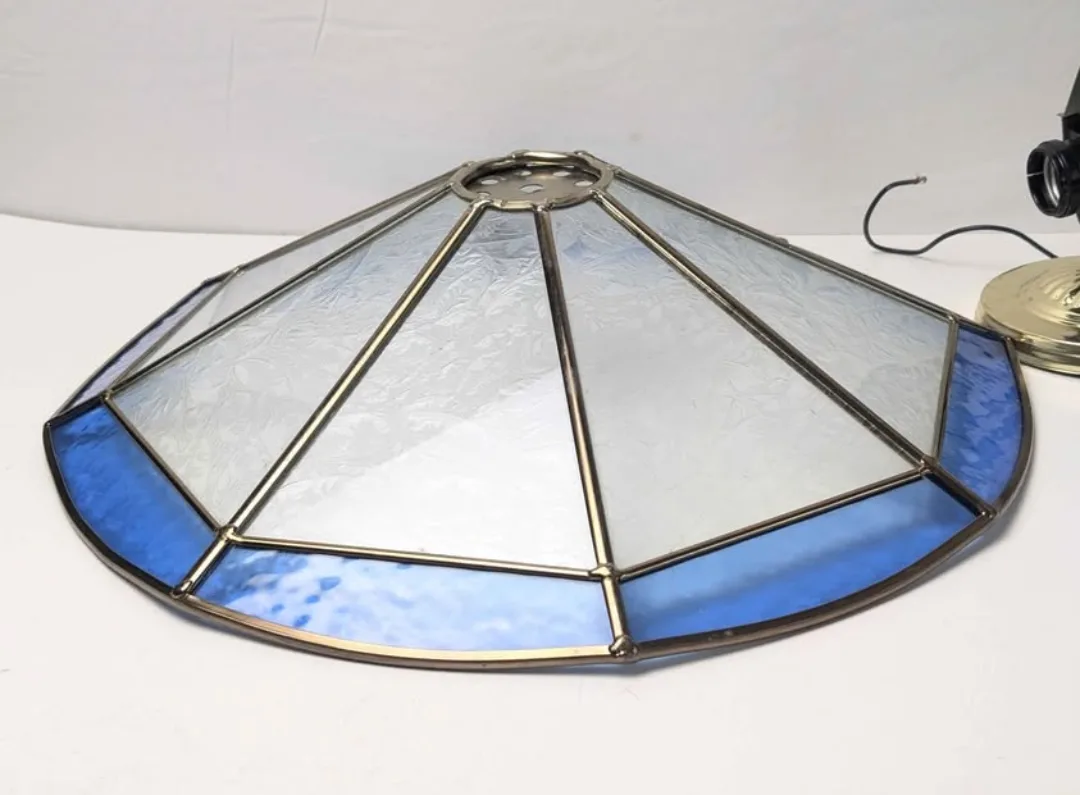 Stained Glass Octagon Ceiling Light image indicator(6)
