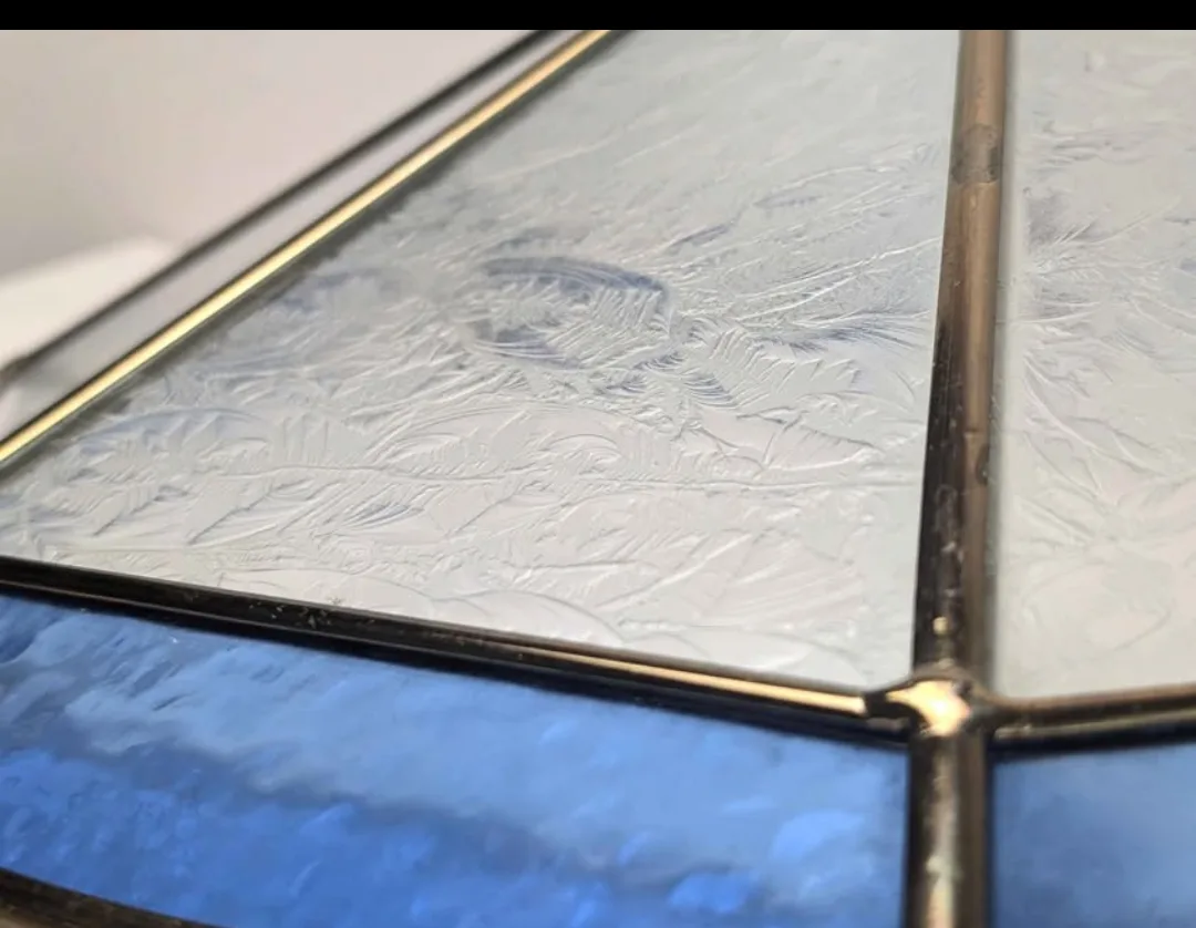 Stained Glass Octagon Ceiling Light image indicator(7)