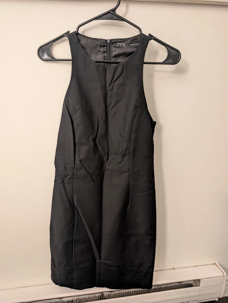Zara Basic Black Dress thumbnail