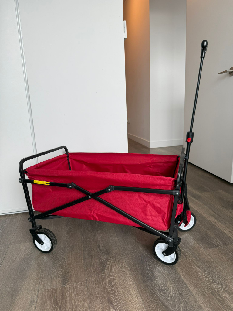 Red Collapsible Utility Wagon - photo 2