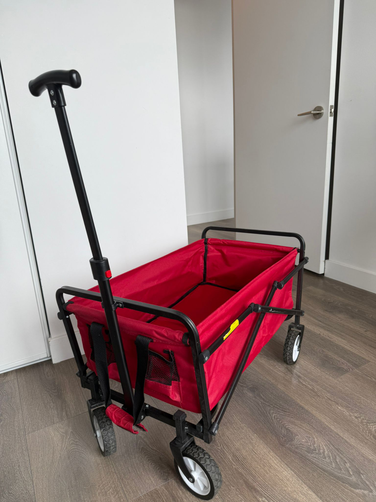 Red Collapsible Utility Wagon - photo 3