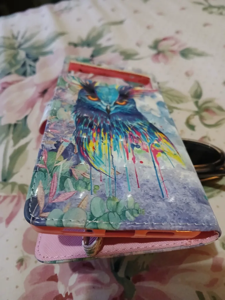 Owl Design Phone Wallet Case image indicator(3)