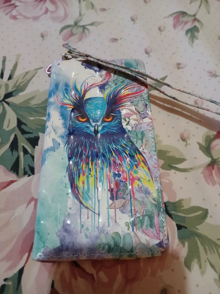 Owl Design Phone Wallet Case image indicator(4)