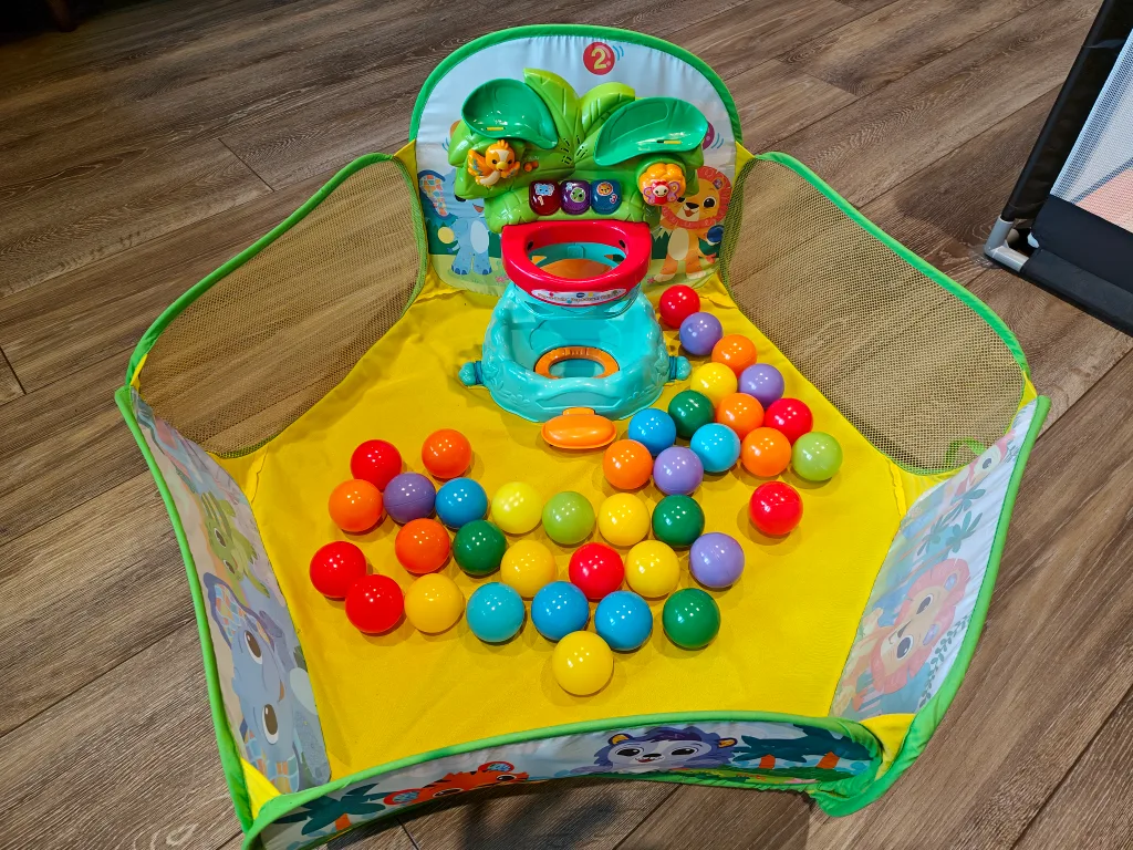 VTech Pop-a-Balls Pop & Count Ball Pit thumbnail
