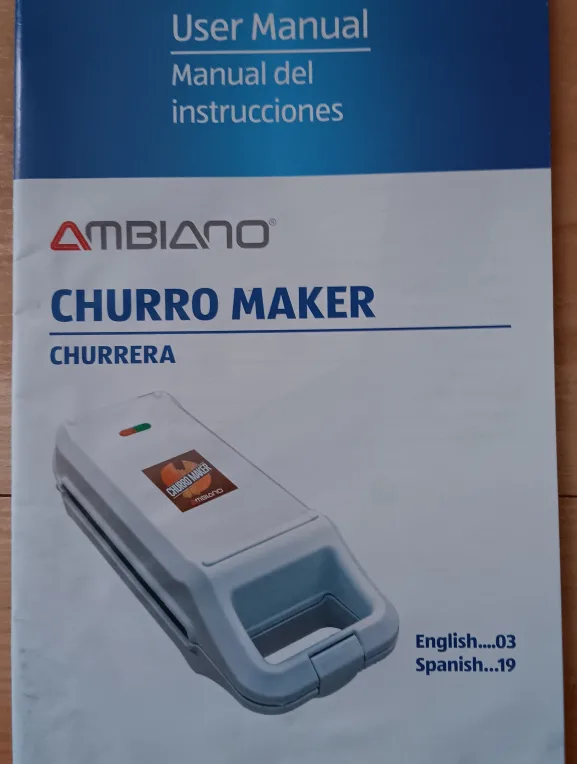 Ambiano Churro Maker thumbnail