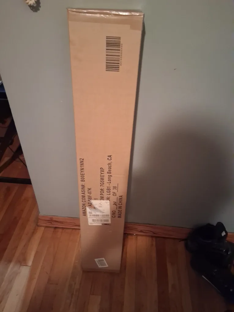 Black Metal King size bed frame in the box no wheels brand new thumbnail