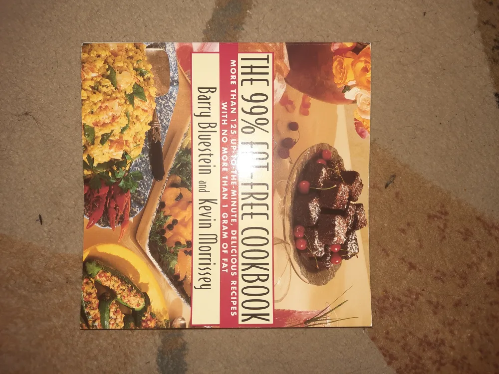 The 99% Fat-Free Cookbook pick up only thumbnail