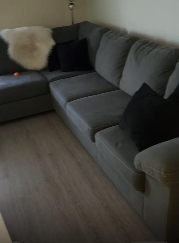 Grey Sectional Couch - photo 3