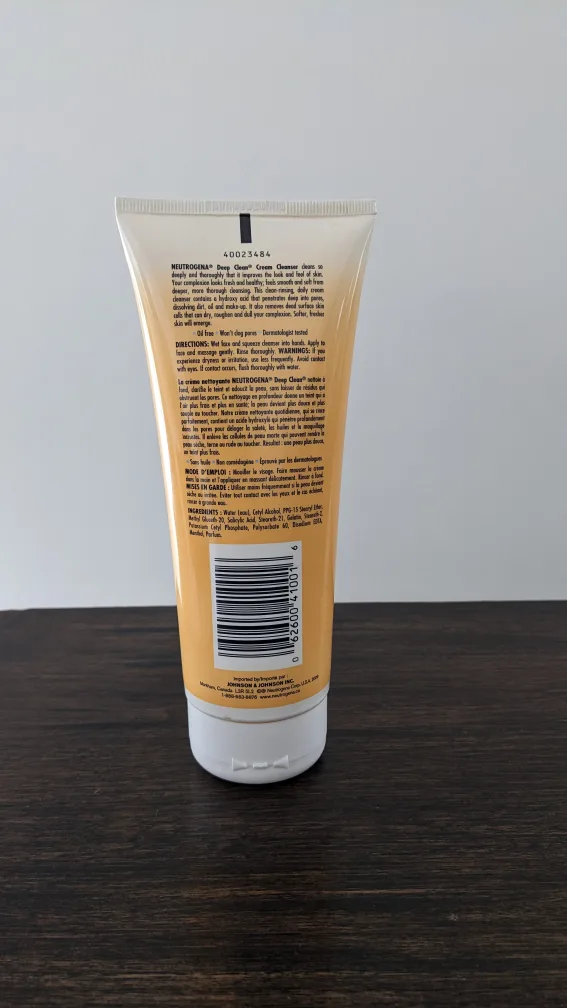 🇨🇦 Neutrogena Deep Clean Cream Cleanser 200 mL image indicator(2)