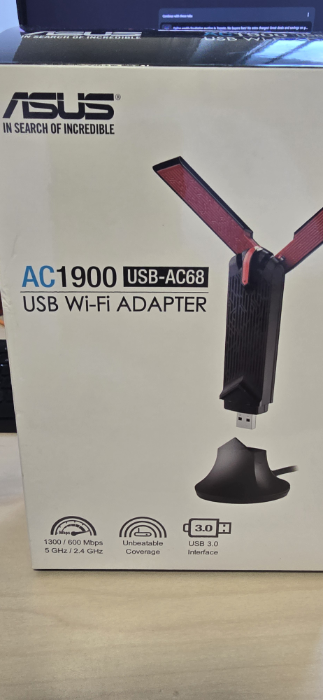 ASUS AC1900 USB-AC68 WiFi Adapter - photo 2