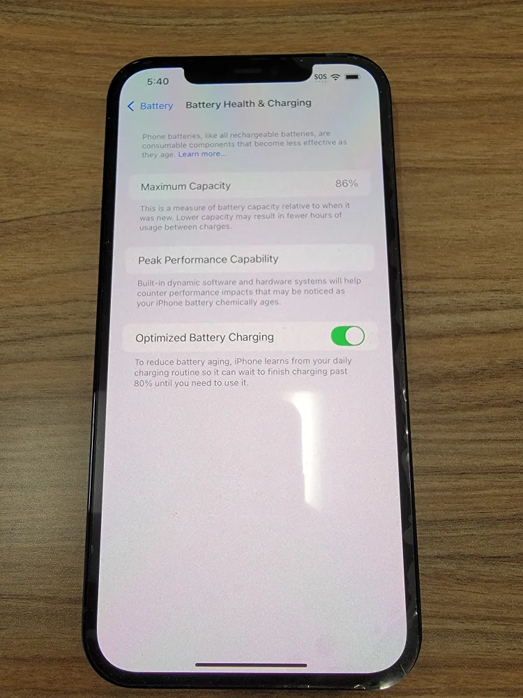 iPhone 12 Pro Max 128GB - Excellent Condition! Housing replaced image indicator(3)