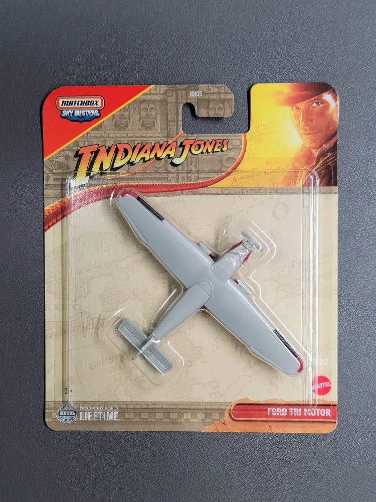 Matchbox Indiana Jones Ford Tri Motor Plane thumbnail