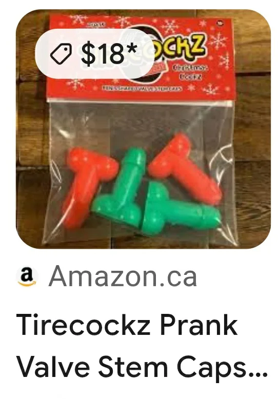 Tirecockz Prank Valve Stem Caps image indicator(2)