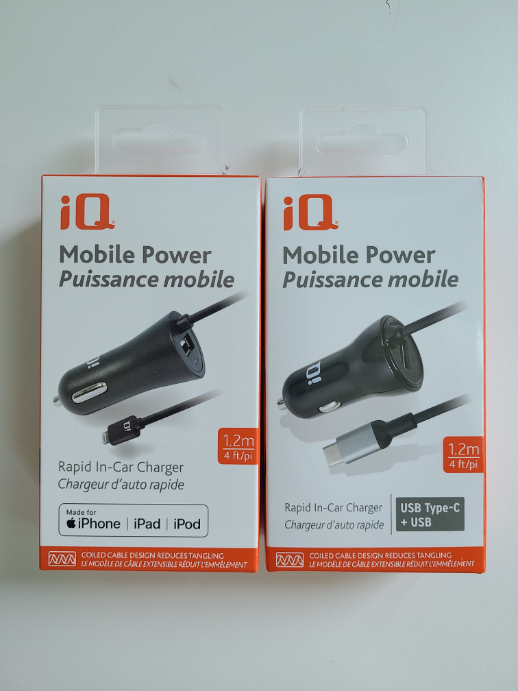 New iQ Mobile Power Rapid In-Car Charger