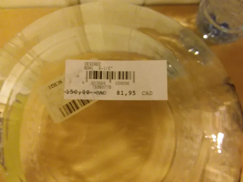 ➡️ Villeroy & Boch Desiree Crystal Bowl 8-1/2" Retails $150+Tx 🆕 image indicator(4)