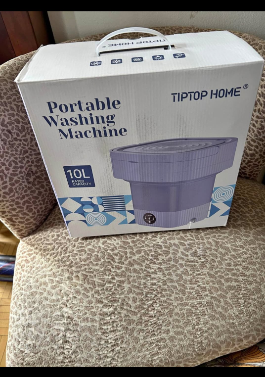TIPTOP HOME Portable Washing Machine - 10L Capacity