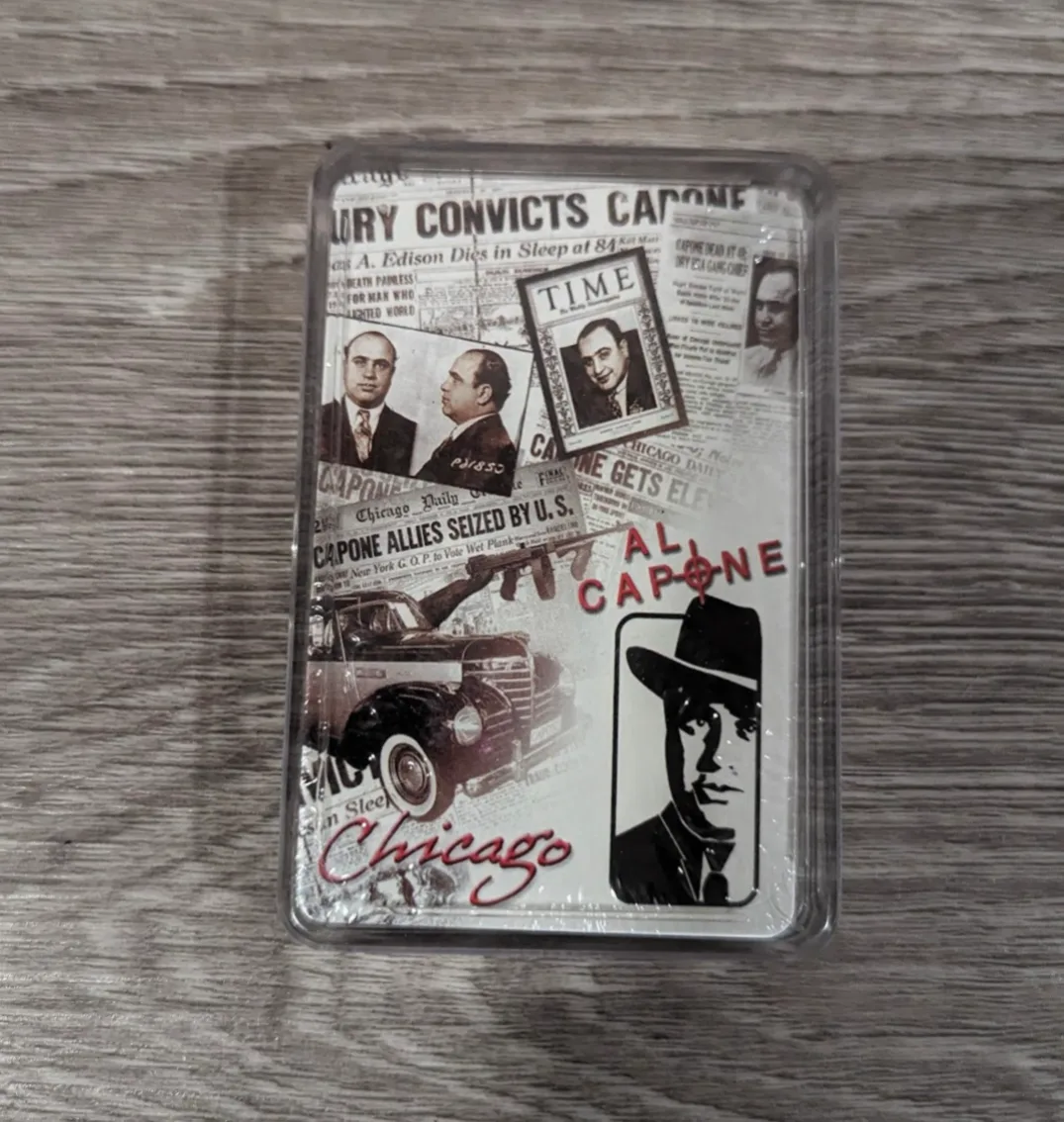 Al Capone Chicago Playing Cards - New thumbnail