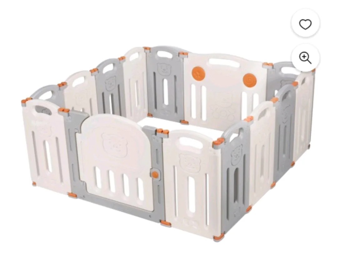 Foldable Baby Playpen - Easy to Store & Transport🇨🇦 thumbnail