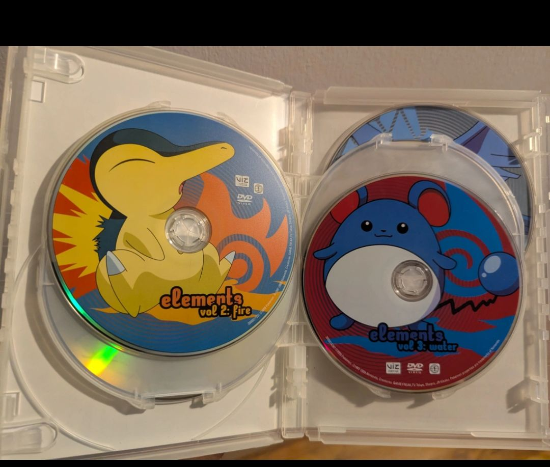 Pokémon Elements Collection 1 DVD set - photo 3