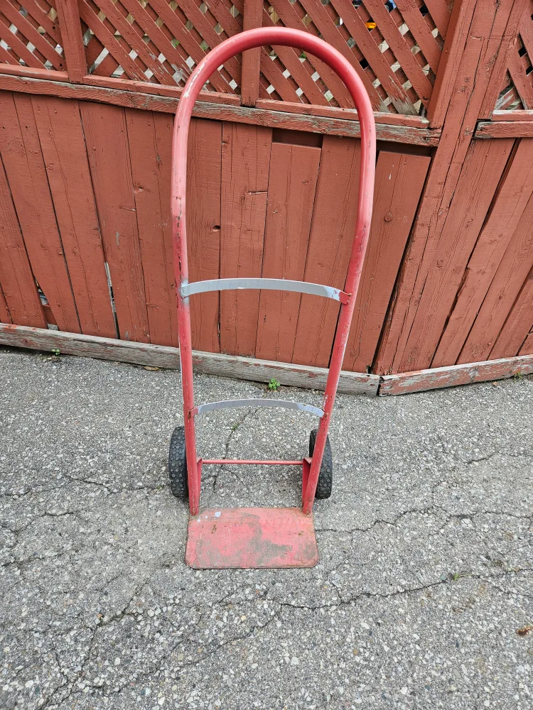 Red Hand Truck Dolly - 47" Height thumbnail