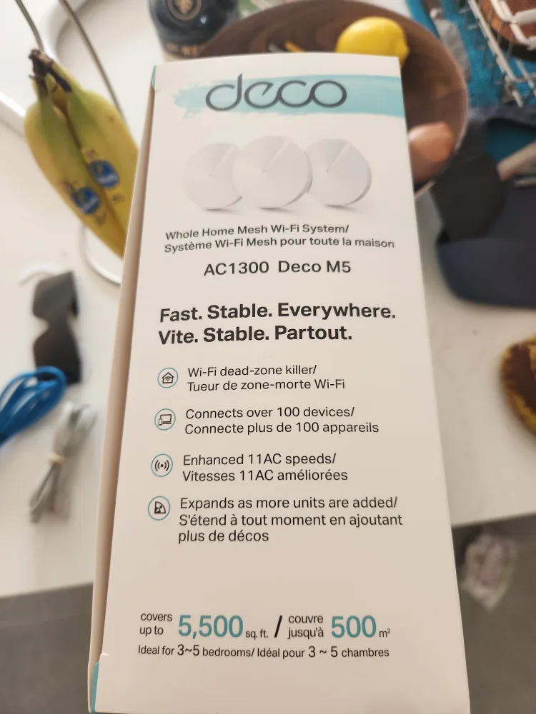 TP-Link Deco M5 Whole Home Mesh Wi-Fi System image indicator(4)