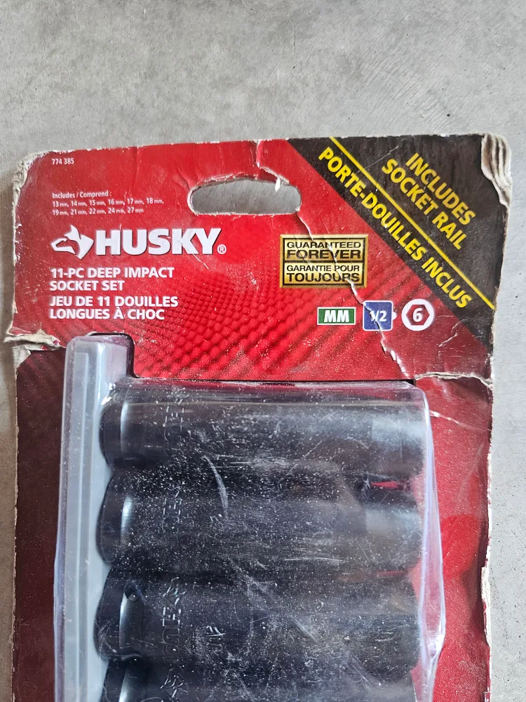 Husky 11-PC Deep Impact Socket Set image indicator(2)