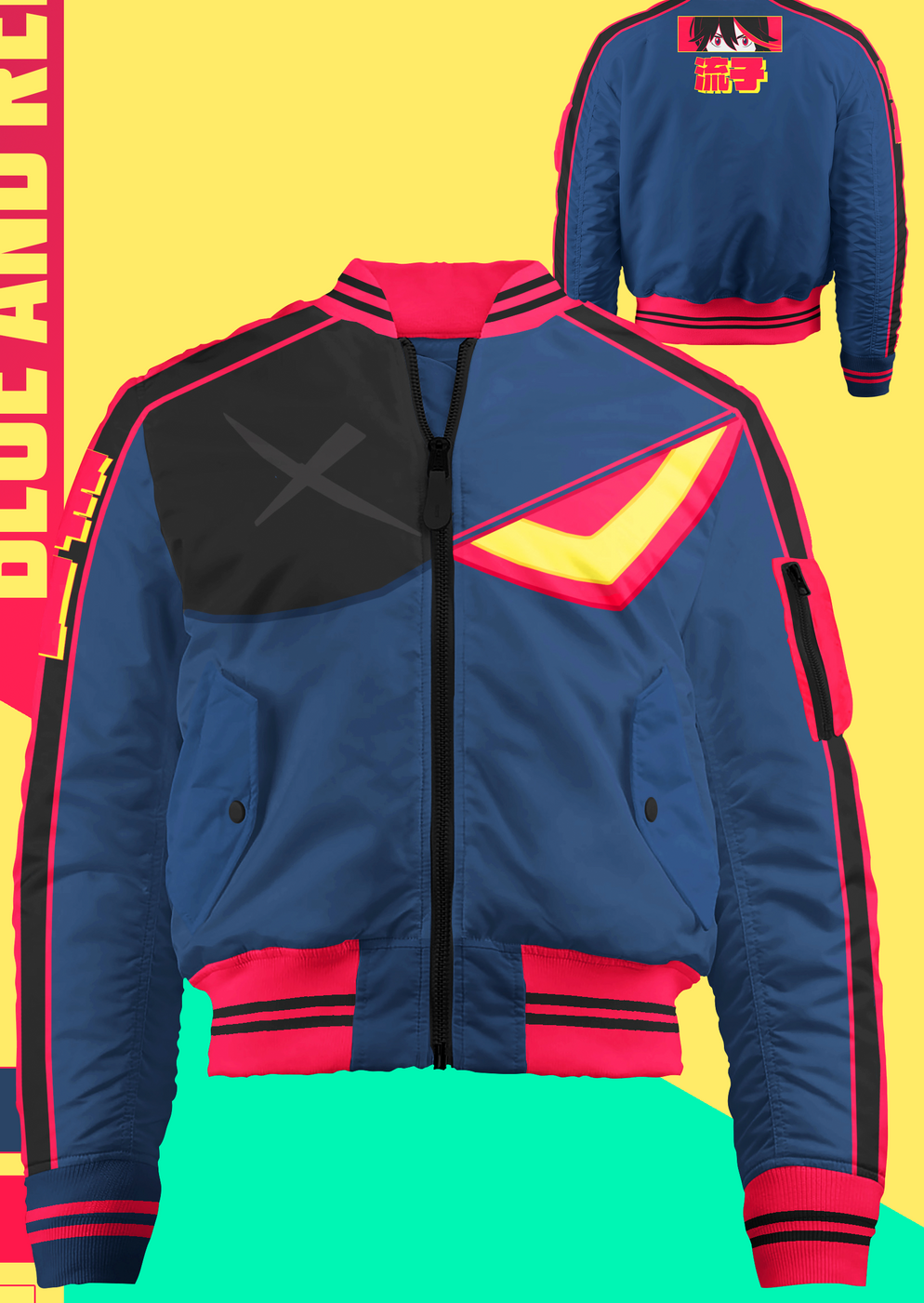 Bomber Jacket - Ryuko Kill la Kill anime
