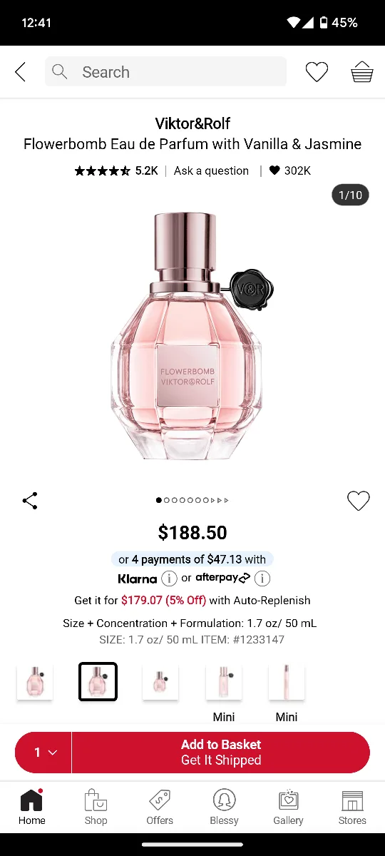 Brand new/sealed Viktor&Rolf Flowerbomb Eau de Parfum Travel Set image indicator(2)