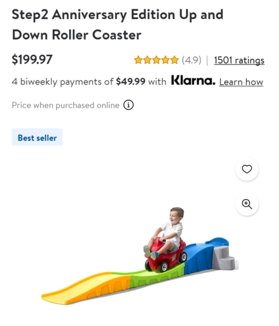 Step2 Up and Down Ride On Roller Coaster - photo 4