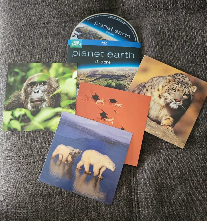 BBC Planet Earth Limited Edition 6 Blu-ray Set in Globe image indicator(4)