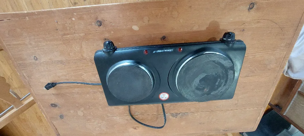 Elite Gourmet Double Electric Cooktop Burner thumbnail