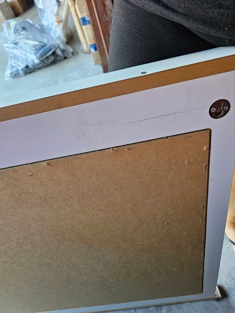 White Framed Mirror image indicator(2)