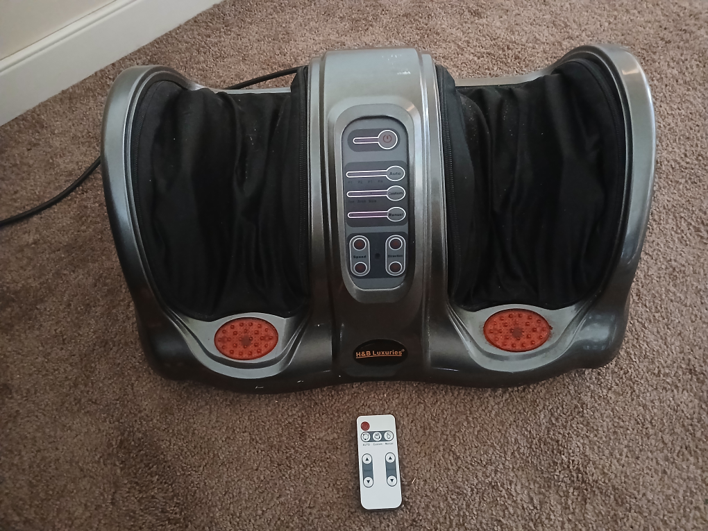 H&B Luxuries Foot Massager with Remote