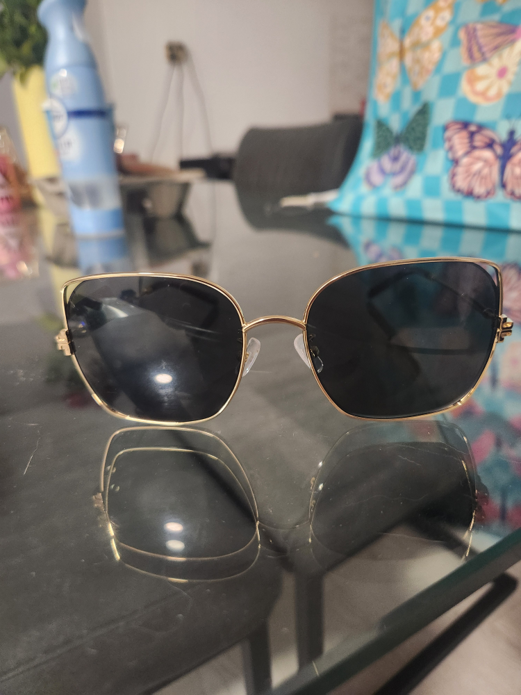 Tory Burch Gold-Framed Sunglasses