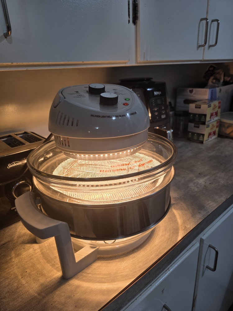 Big Boss 16Qt Extra Large Glass Air Fryer