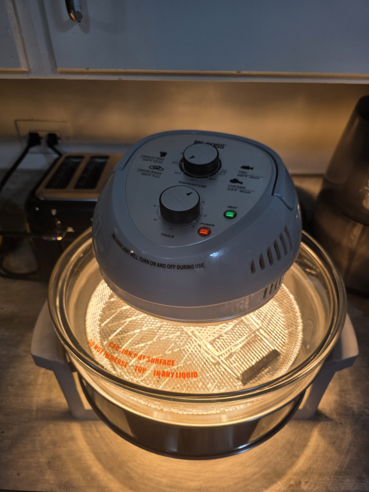Big Boss 16Qt Extra Large Glass Air Fryer - photo 2