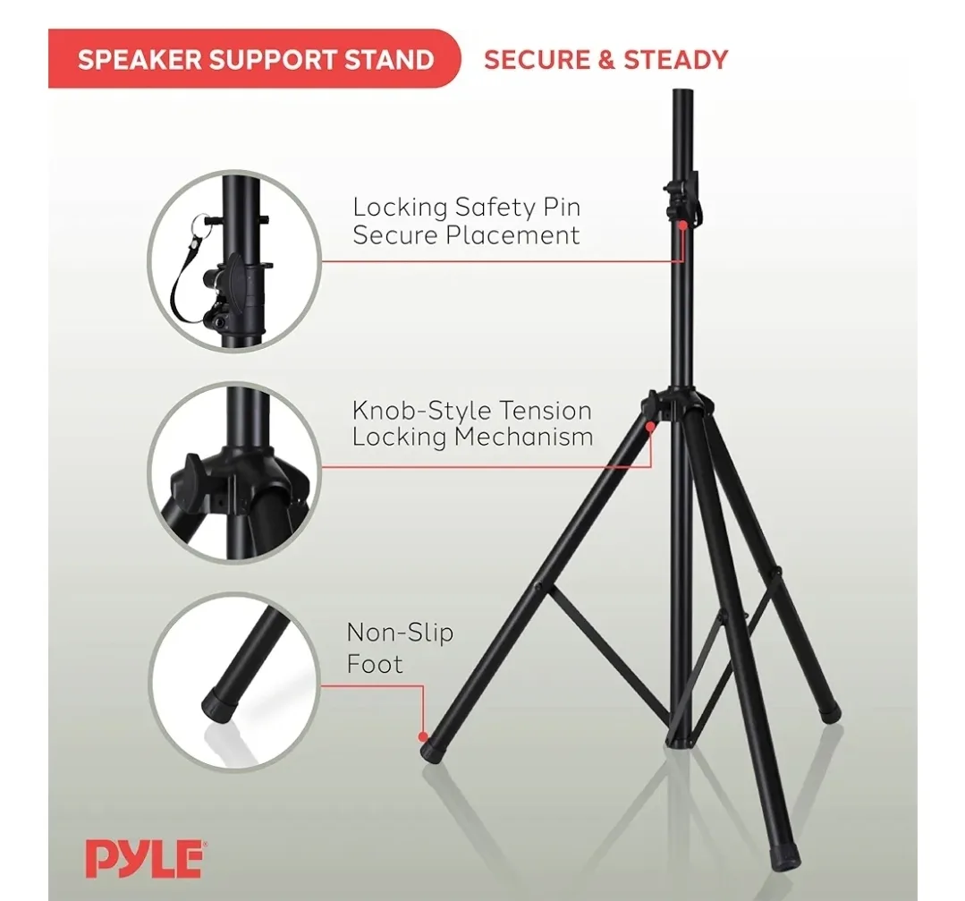 Universal Tripod Speaker Stand image indicator(4)