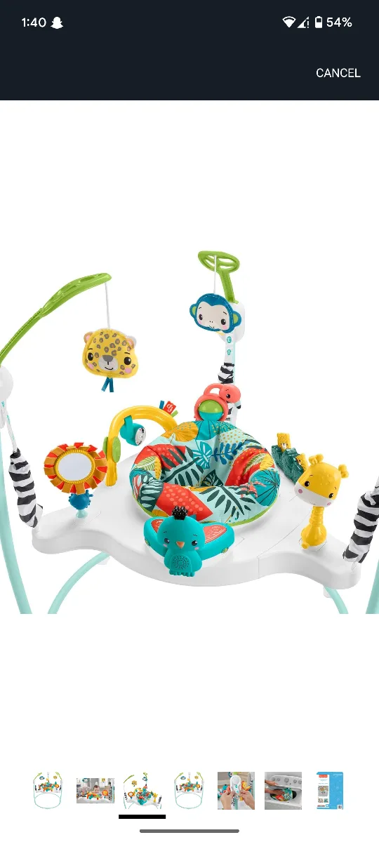 Fisher-Price Jumperoo Baby Activity Center image indicator(3)