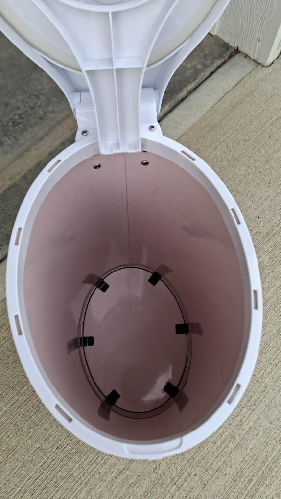 Ubbi Diaper Pail - Blush Pink - photo 3