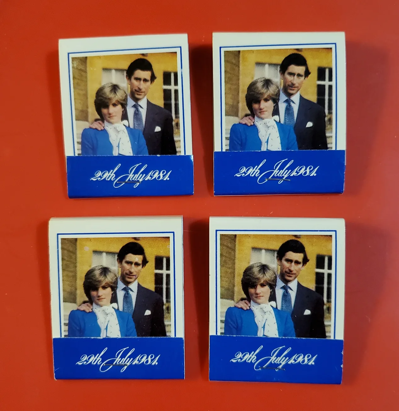Princess Diana 1981 Wedding Matches ($2 Each) thumbnail