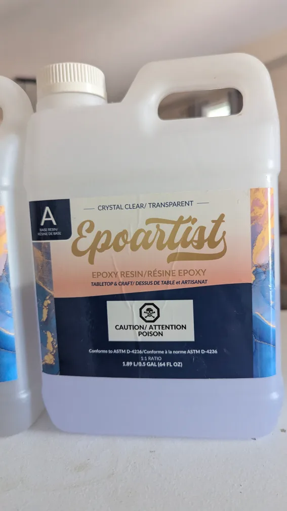 2 Epoartist Crystal Clear Epoxy Resin Kit 🇨🇦 image indicator(2)